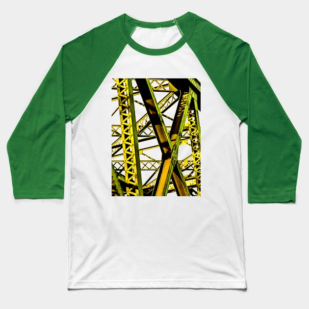 Box Girder Irons Baseball T-Shirt by SilverGrinGuy